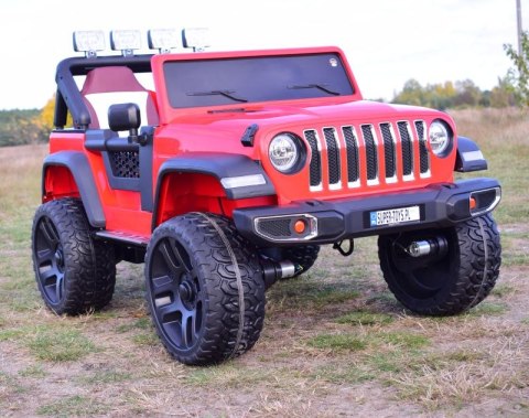 MEGA DZIP DLA 2 DZIECI, 4X4, FUNKCJA BUJANIA, AMORTYZATORY, KIERUNKOWSKAZY,KONTROLKI W KOKPICIE/LT518