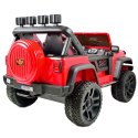 MEGA DZIP DLA 2 DZIECI, 4X4, FUNKCJA BUJANIA, AMORTYZATORY, KIERUNKOWSKAZY,KONTROLKI W KOKPICIE/LT518