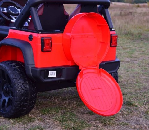 MEGA DZIP DLA 2 DZIECI, 4X4, FUNKCJA BUJANIA, AMORTYZATORY, KIERUNKOWSKAZY,KONTROLKI W KOKPICIE/LT518