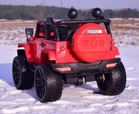 MEGA JEEP 4X4, MIĘKKIE KOŁA, MIĘKKIE SIEDZENIE, FUNKCJA BUJANIA SUPER HIT/LT828 MEGA JEEP 4X4, MIĘKKIE KOŁA, MIĘKKIE SIEDZENIE, FUNKCJA BUJANIA SUPER HIT/LT828