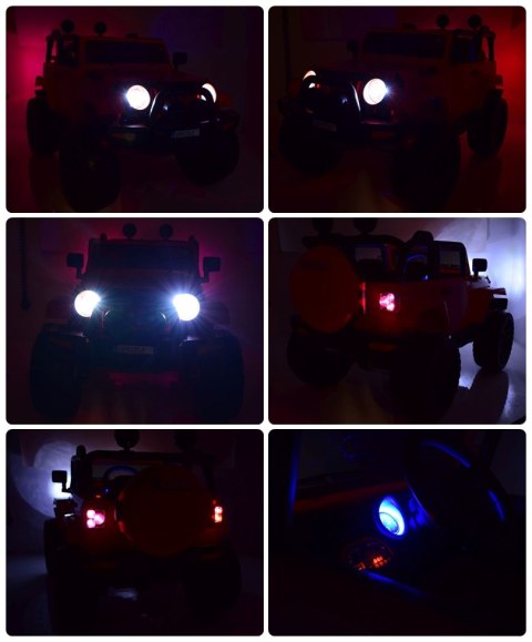 MEGA JEEP 4X4, MIĘKKIE KOŁA, MIĘKKIE SIEDZENIE, FUNKCJA BUJANIA SUPER HIT/LT828 MEGA JEEP 4X4, MIĘKKIE KOŁA, MIĘKKIE SIEDZENIE, FUNKCJA BUJANIA SUPER HIT/LT828