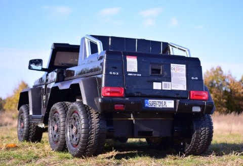 MEGA POJAZD- ORYGINALNY MERCEDES G63, NAPĘD 6X6, MIĘKKIE KOŁA, MIĘKKIE SIEDZENIE, SIEDZENIE DLA RODZICA, 12V 14AH/SX-1888 MEGA POJAZD- ORYGINALNY MERCEDES G63, NAPĘD 6X6, MIĘKKIE KOŁA, MIĘKKIE SIEDZENIE, SIEDZENIE DLA RODZICA, 12V 14AH/SX-1888
