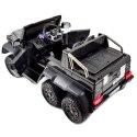 MEGA POJAZD- ORYGINALNY MERCEDES G63, NAPĘD 6X6, MIĘKKIE KOŁA, MIĘKKIE SIEDZENIE, SIEDZENIE DLA RODZICA, 12V 14AH/SX-1888