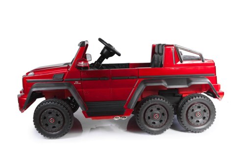 MEGA POJAZD- ORYGINALNY MERCEDES G63, NAPĘD 6X6, MIĘKKIE KOŁA, MIĘKKIE SIEDZENIE, SIEDZENIE DLA RODZICA, 12v14AH, LAKIER, MP4/SX MEGA POJAZD- ORYGINALNY MERCEDES G63, NAPĘD 6X6, MIĘKKIE KOŁA, MIĘKKIE SIEDZENIE, SIEDZENIE DLA RODZICA, 12v14AH, LAKIER, MP4/SX
