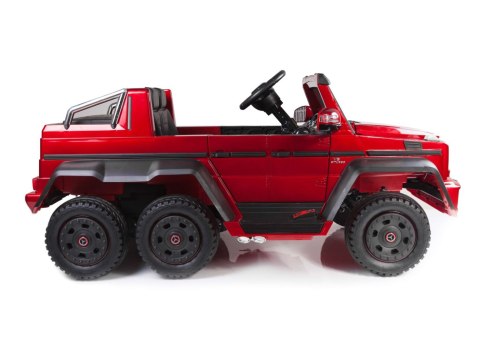 MEGA POJAZD- ORYGINALNY MERCEDES G63, NAPĘD 6X6, MIĘKKIE KOŁA, MIĘKKIE SIEDZENIE, SIEDZENIE DLA RODZICA, 12v14AH, LAKIER, MP4/SX MEGA POJAZD- ORYGINALNY MERCEDES G63, NAPĘD 6X6, MIĘKKIE KOŁA, MIĘKKIE SIEDZENIE, SIEDZENIE DLA RODZICA, 12v14AH, LAKIER, MP4/SX