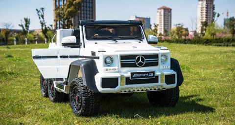 MEGA POJAZD- ORYGINALNY MERCEDES G63, NAPĘD 6X6, MIĘKKIE KOŁA, MIĘKKIE SIEDZENIE, SIEDZENIE DLA RODZICA, 12v14AH/SX-1888 MEGA POJAZD- ORYGINALNY MERCEDES G63, NAPĘD 6X6, MIĘKKIE KOŁA, MIĘKKIE SIEDZENIE, SIEDZENIE DLA RODZICA, 12v14AH/SX-1888