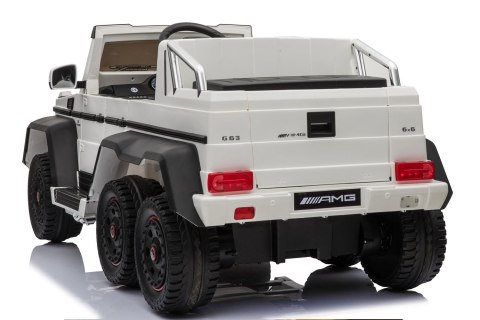 MEGA POJAZD- ORYGINALNY MERCEDES G63, NAPĘD 6X6, MIĘKKIE KOŁA, MIĘKKIE SIEDZENIE, SIEDZENIE DLA RODZICA, 12v14AH/SX-1888 MEGA POJAZD- ORYGINALNY MERCEDES G63, NAPĘD 6X6, MIĘKKIE KOŁA, MIĘKKIE SIEDZENIE, SIEDZENIE DLA RODZICA, 12v14AH/SX-1888