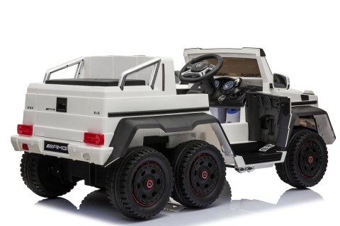 MEGA POJAZD- ORYGINALNY MERCEDES G63, NAPĘD 6X6, MIĘKKIE KOŁA, MIĘKKIE SIEDZENIE, SIEDZENIE DLA RODZICA, 12v14AH/SX-1888 MEGA POJAZD- ORYGINALNY MERCEDES G63, NAPĘD 6X6, MIĘKKIE KOŁA, MIĘKKIE SIEDZENIE, SIEDZENIE DLA RODZICA, 12v14AH/SX-1888