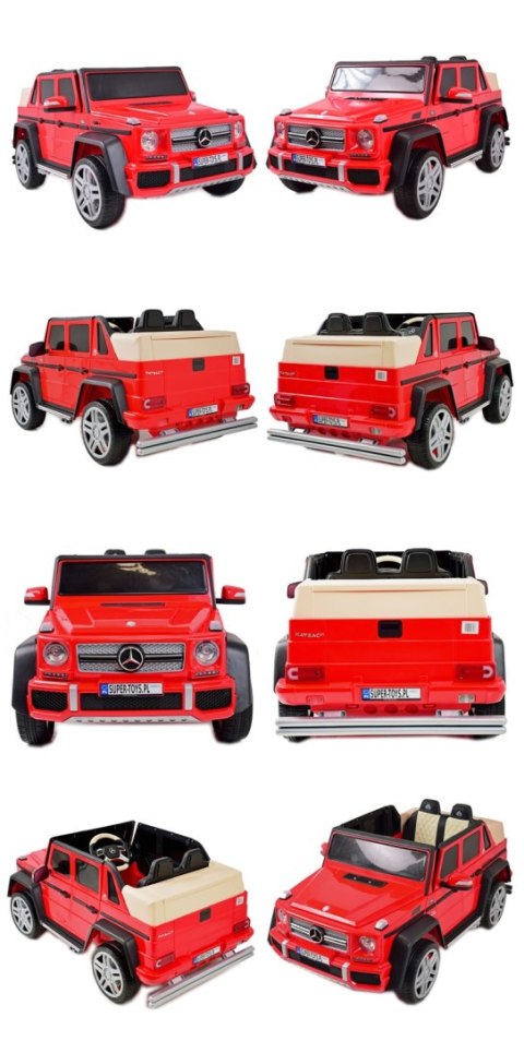 ORYGINALNY MERCEDES MAYBACH G650, MIĘKKIE SIEDZENIE, MIEKKIE KOŁA/A100 ORYGINALNY MERCEDES MAYBACH G650, MIĘKKIE SIEDZENIE, MIEKKIE KOŁA/A100