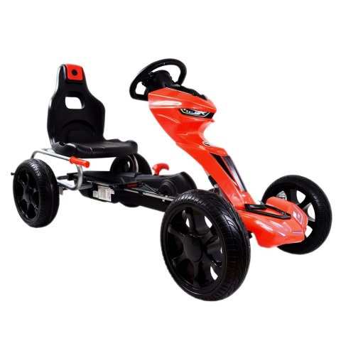 GOKART NA PEDAŁY 1502 CZERWONY GOKART NA PEDAŁY 1502 CZERWONY