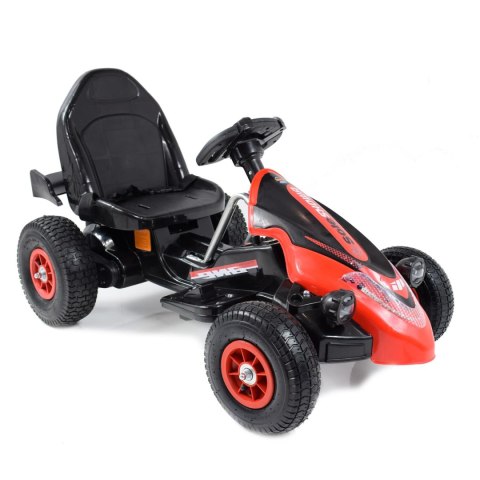 Gokart na akumulator sterowany pilotem, wolny start, hamulec, pompowane koła /TL5388 Gokart na akumulator sterowany pilotem, wolny start, hamulec, pompowane koła /TL5388