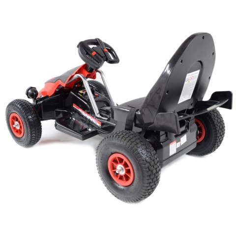 Gokart na akumulator sterowany pilotem, wolny start, hamulec, pompowane koła /TL5388 Gokart na akumulator sterowany pilotem, wolny start, hamulec, pompowane koła /TL5388