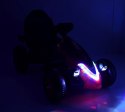 Gokart na akumulator sterowany pilotem, wolny start, hamulec, pompowane koła /TL5388