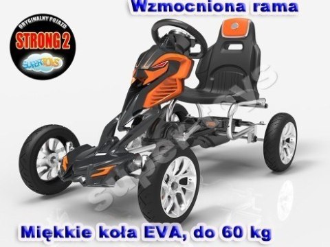 MEGA GOKART MIĘKKIE KOŁA EVA 5-12 lat, DO 60 KG/1504 MEGA GOKART MIĘKKIE KOŁA EVA 5-12 lat, DO 60 KG/1504