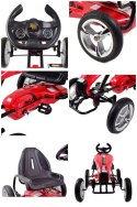 WIELKI LUKSUSOWY GOKART KOŁA EVA JAKOŚĆ /DMD308