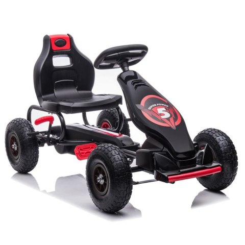 DUŻY GOKART NA PEDAŁY SUPER POWER 5, POMPOWANE KOŁA/G18 DUŻY GOKART NA PEDAŁY SUPER POWER 5, POMPOWANE KOŁA/G18