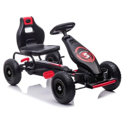 DUŻY GOKART NA PEDAŁY SUPER POWER 5, POMPOWANE KOŁA/G18 DUŻY GOKART NA PEDAŁY SUPER POWER 5, POMPOWANE KOŁA/G18