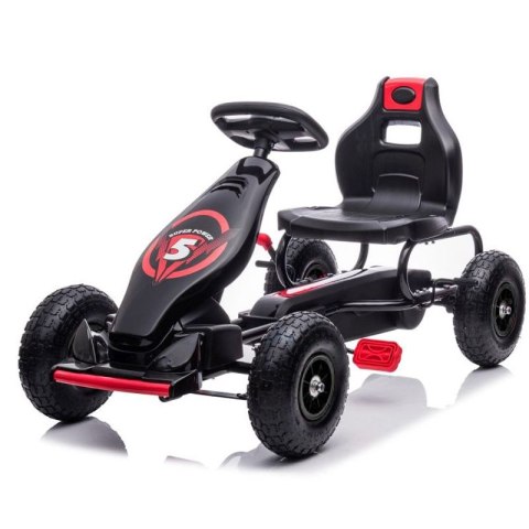 DUŻY GOKART NA PEDAŁY SUPER POWER 5, POMPOWANE KOŁA/G18 DUŻY GOKART NA PEDAŁY SUPER POWER 5, POMPOWANE KOŁA/G18