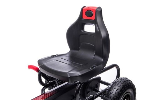 DUŻY GOKART NA PEDAŁY SUPER POWER 5, POMPOWANE KOŁA/G18 DUŻY GOKART NA PEDAŁY SUPER POWER 5, POMPOWANE KOŁA/G18