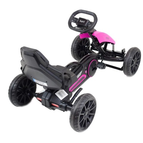 DUŻY GOKART SPEED NA PEDAŁY Z HAMULCEM, REGULOWANE SIEDZENIE, JAKOŚĆ/AHL005 DUŻY GOKART SPEED NA PEDAŁY Z HAMULCEM, REGULOWANE SIEDZENIE, JAKOŚĆ/AHL005