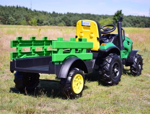 MEGA TRAKTOR Z PRZYCZEPĄ, KOŁA POMPOWANE, MIĘKKIE SIEDZENIE, PILOT, NOWOCZESNY PANEL, FUNKCJA BUJANIA/TT990D MEGA TRAKTOR Z PRZYCZEPĄ, KOŁA POMPOWANE, MIĘKKIE SIEDZENIE, PILOT, NOWOCZESNY PANEL, FUNKCJA BUJANIA/TT990D