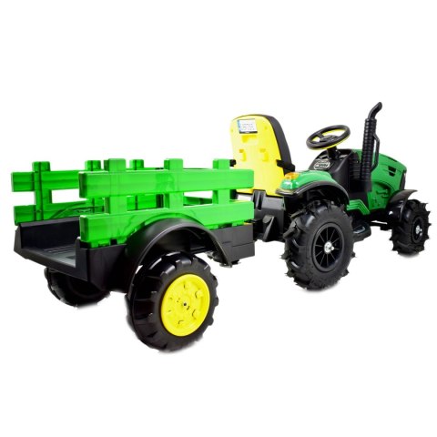 MEGA TRAKTOR Z PRZYCZEPĄ, KOŁA POMPOWANE, MIĘKKIE SIEDZENIE, PILOT, NOWOCZESNY PANEL, FUNKCJA BUJANIA/TT990D MEGA TRAKTOR Z PRZYCZEPĄ, KOŁA POMPOWANE, MIĘKKIE SIEDZENIE, PILOT, NOWOCZESNY PANEL, FUNKCJA BUJANIA/TT990D