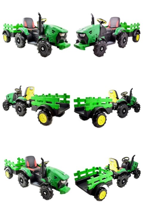 MEGA TRAKTOR Z PRZYCZEPĄ, KOŁA POMPOWANE, MIĘKKIE SIEDZENIE, PILOT, NOWOCZESNY PANEL, FUNKCJA BUJANIA/TT990D MEGA TRAKTOR Z PRZYCZEPĄ, KOŁA POMPOWANE, MIĘKKIE SIEDZENIE, PILOT, NOWOCZESNY PANEL, FUNKCJA BUJANIA/TT990D