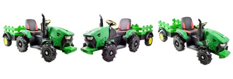 MEGA TRAKTOR Z PRZYCZEPĄ, KOŁA POMPOWANE, MIĘKKIE SIEDZENIE, PILOT, NOWOCZESNY PANEL, FUNKCJA BUJANIA/TT990D MEGA TRAKTOR Z PRZYCZEPĄ, KOŁA POMPOWANE, MIĘKKIE SIEDZENIE, PILOT, NOWOCZESNY PANEL, FUNKCJA BUJANIA/TT990D
