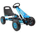 NAJNOWSZY GOKART NA PEDAŁY OFF ROAD, POMPOWANE KOŁA, HAMULCE/G205
