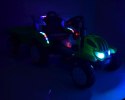 TRAKTOR NA AKUMULATOR Z PRZYCZEPĄ, MIĘKKIE SIEDZENIE,/698
