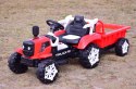 TRAKTOR NA AKUMULATOR Z PRZYCZEPĄ, MIĘKKIE SIEDZENIE,/HSD6601