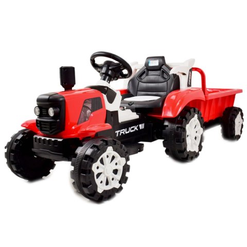 TRAKTOR NA AKUMULATOR Z PRZYCZEPĄ, MIĘKKIE SIEDZENIE, PILOT/HSD6601-RC TRAKTOR NA AKUMULATOR Z PRZYCZEPĄ, MIĘKKIE SIEDZENIE, PILOT/HSD6601-RC