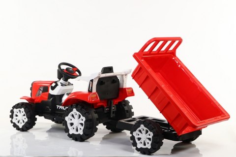 TRAKTOR NA AKUMULATOR Z PRZYCZEPĄ, MIĘKKIE SIEDZENIE, PILOT/HSD6601-RC TRAKTOR NA AKUMULATOR Z PRZYCZEPĄ, MIĘKKIE SIEDZENIE, PILOT/HSD6601-RC