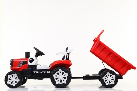 TRAKTOR NA AKUMULATOR Z PRZYCZEPĄ, MIĘKKIE SIEDZENIE, PILOT/HSD6601-RC TRAKTOR NA AKUMULATOR Z PRZYCZEPĄ, MIĘKKIE SIEDZENIE, PILOT/HSD6601-RC