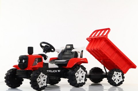 TRAKTOR NA AKUMULATOR Z PRZYCZEPĄ, MIĘKKIE SIEDZENIE, PILOT/HSD6601-RC TRAKTOR NA AKUMULATOR Z PRZYCZEPĄ, MIĘKKIE SIEDZENIE, PILOT/HSD6601-RC