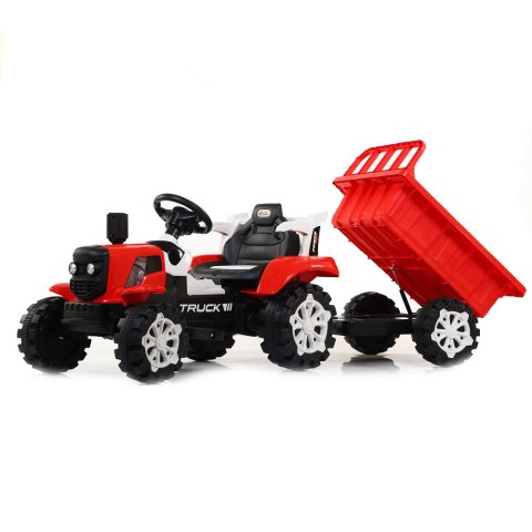 TRAKTOR NA AKUMULATOR Z PRZYCZEPĄ, MIĘKKIE SIEDZENIE, PILOT/HSD6601-RC TRAKTOR NA AKUMULATOR Z PRZYCZEPĄ, MIĘKKIE SIEDZENIE, PILOT/HSD6601-RC