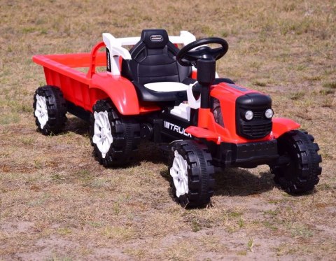 TRAKTOR NA AKUMULATOR Z PRZYCZEPĄ, MIĘKKIE SIEDZENIE, PILOT/HSD6601-RC TRAKTOR NA AKUMULATOR Z PRZYCZEPĄ, MIĘKKIE SIEDZENIE, PILOT/HSD6601-RC