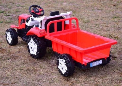 TRAKTOR NA AKUMULATOR Z PRZYCZEPĄ, MIĘKKIE SIEDZENIE, PILOT/HSD6601-RC TRAKTOR NA AKUMULATOR Z PRZYCZEPĄ, MIĘKKIE SIEDZENIE, PILOT/HSD6601-RC