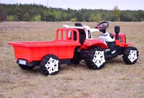 TRAKTOR NA AKUMULATOR Z PRZYCZEPĄ, MIĘKKIE SIEDZENIE, PILOT/HSD6601-RC TRAKTOR NA AKUMULATOR Z PRZYCZEPĄ, MIĘKKIE SIEDZENIE, PILOT/HSD6601-RC