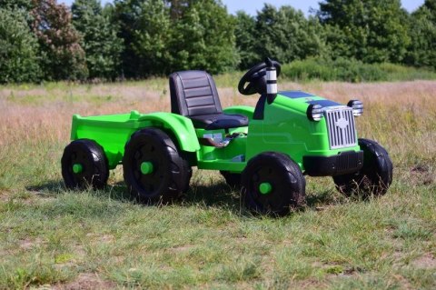 TRAKTOR NA AKUMULATOR Z PRZYCZEPĄ , PILOTEM, MIĘKKIE SIEDZENIE, PASY/CH9959 TRAKTOR NA AKUMULATOR Z PRZYCZEPĄ , PILOTEM, MIĘKKIE SIEDZENIE, PASY/CH9959
