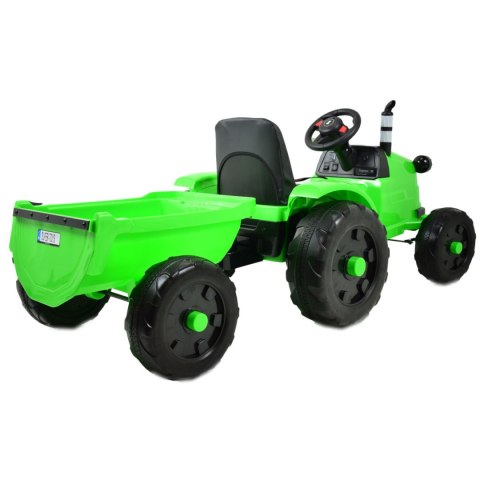 TRAKTOR NA AKUMULATOR Z PRZYCZEPĄ , PILOTEM, MIĘKKIE SIEDZENIE, PASY/CH9959 TRAKTOR NA AKUMULATOR Z PRZYCZEPĄ , PILOTEM, MIĘKKIE SIEDZENIE, PASY/CH9959