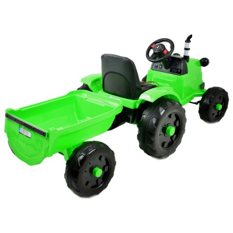 TRAKTOR NA AKUMULATOR Z PRZYCZEPĄ , PILOTEM, MIĘKKIE SIEDZENIE, PASY/CH9959 TRAKTOR NA AKUMULATOR Z PRZYCZEPĄ , PILOTEM, MIĘKKIE SIEDZENIE, PASY/CH9959