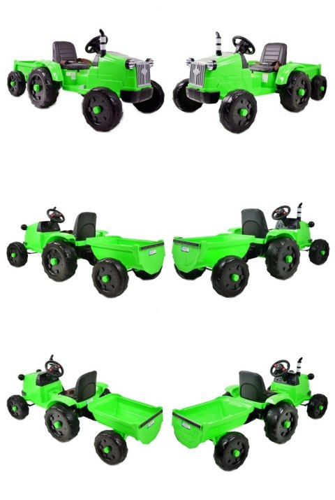 TRAKTOR NA AKUMULATOR Z PRZYCZEPĄ , PILOTEM, MIĘKKIE SIEDZENIE, PASY/CH9959 TRAKTOR NA AKUMULATOR Z PRZYCZEPĄ , PILOTEM, MIĘKKIE SIEDZENIE, PASY/CH9959