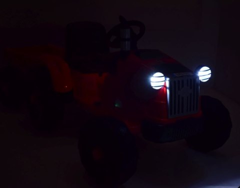 TRAKTOR NA AKUMULATOR Z PRZYCZEPĄ , PILOTEM, MIĘKKIE SIEDZENIE, PASY/CH9959 TRAKTOR NA AKUMULATOR Z PRZYCZEPĄ , PILOTEM, MIĘKKIE SIEDZENIE, PASY/CH9959