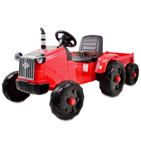 TRAKTOR NA AKUMULATOR Z PRZYCZEPĄ , PILOTEM, MIĘKKIE SIEDZENIE, PASY/CH9959 TRAKTOR NA AKUMULATOR Z PRZYCZEPĄ , PILOTEM, MIĘKKIE SIEDZENIE, PASY/CH9959