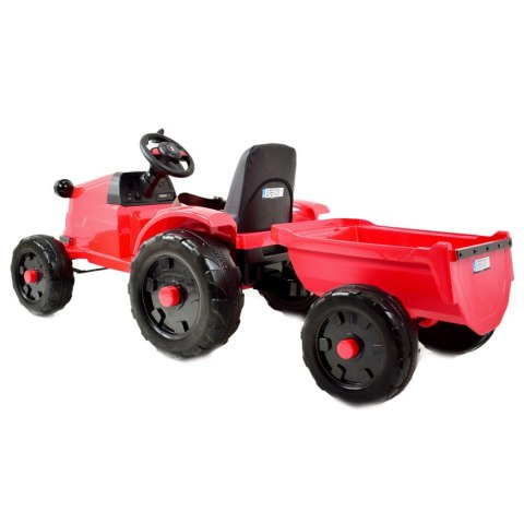 TRAKTOR NA AKUMULATOR Z PRZYCZEPĄ , PILOTEM, MIĘKKIE SIEDZENIE, PASY/CH9959 TRAKTOR NA AKUMULATOR Z PRZYCZEPĄ , PILOTEM, MIĘKKIE SIEDZENIE, PASY/CH9959