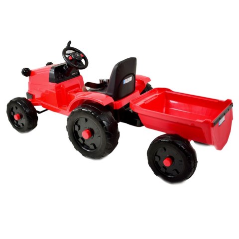 TRAKTOR NA AKUMULATOR Z PRZYCZEPĄ , PILOTEM, MIĘKKIE SIEDZENIE, PASY/CH9959 TRAKTOR NA AKUMULATOR Z PRZYCZEPĄ , PILOTEM, MIĘKKIE SIEDZENIE, PASY/CH9959