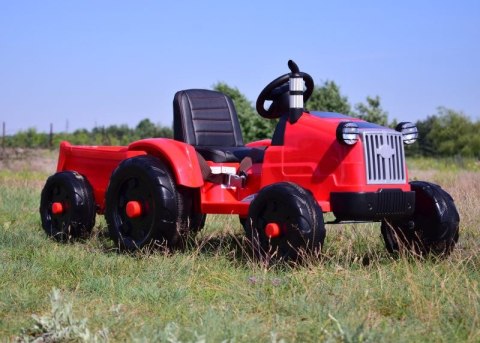 TRAKTOR NA AKUMULATOR Z PRZYCZEPĄ , PILOTEM, MIĘKKIE SIEDZENIE, PASY/CH9959 TRAKTOR NA AKUMULATOR Z PRZYCZEPĄ , PILOTEM, MIĘKKIE SIEDZENIE, PASY/CH9959
