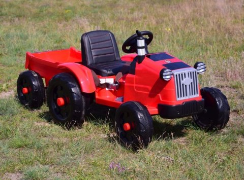 TRAKTOR NA AKUMULATOR Z PRZYCZEPĄ , PILOTEM, MIĘKKIE SIEDZENIE, PASY/CH9959 TRAKTOR NA AKUMULATOR Z PRZYCZEPĄ , PILOTEM, MIĘKKIE SIEDZENIE, PASY/CH9959