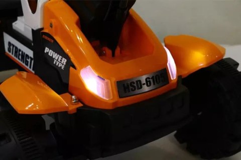 TRAKTOR NA AKUMULATOR Z RUCHOMYM RAMIENIEM - KOPARKĄ, MIĘKKIE SIEDZENIE/HSD6105B TRAKTOR NA AKUMULATOR Z RUCHOMYM RAMIENIEM - KOPARKĄ, MIĘKKIE SIEDZENIE/HSD6105B